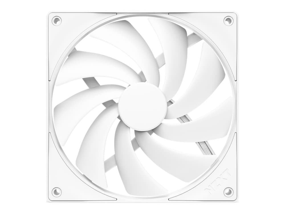 NZXT F140Q V2 Quiet Airflow - Chassi fläkt - 140mm - Vit NZXT F140Q V2 Quiet Airflow - Chassi fläkt - 140mm - Vit