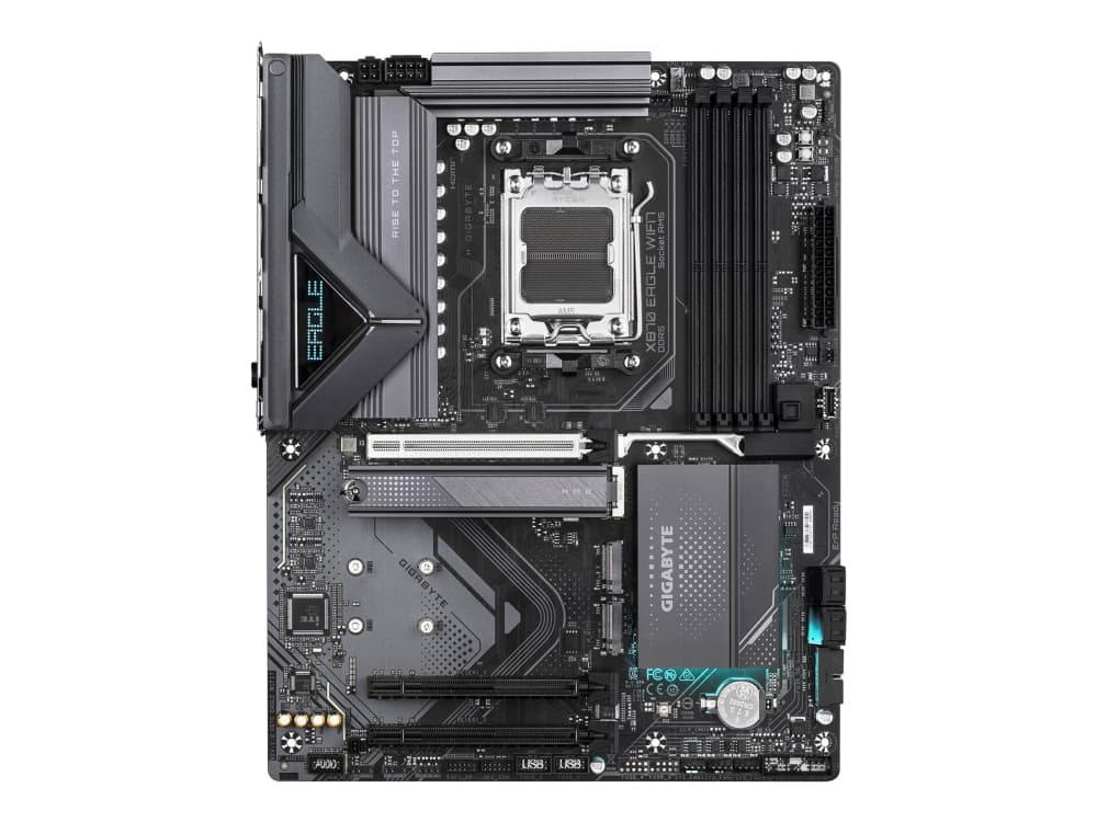 GIGABYTE X870 EAGLE WIFI7 Moderkort - AMD X870 - AMD AM5 - DDR5 RAM - ATX GIGABYTE X870 EAGLE WIFI7 Moderkort - AMD X870 - AMD AM5 - DDR5 RAM - ATX