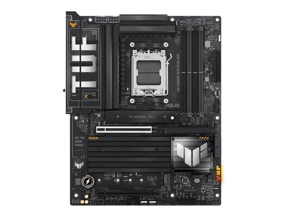 ASUS TUF GAMING X870-PLUS WIFI Moderkort - AMD X870 - AMD AM5 - DDR5 RAM - ATX ASUS TUF GAMING X870-PLUS WIFI Moderkort - AMD X870 - AMD AM5 - DDR5 RAM - ATX