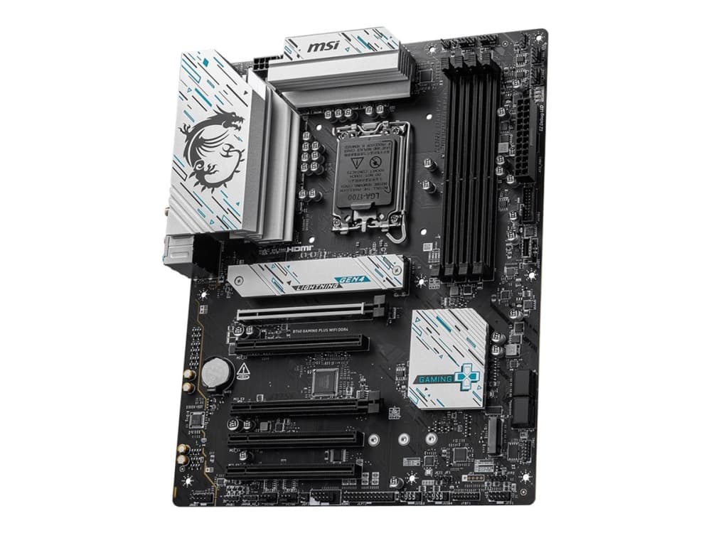 MSI B760 Gaming Plus WIFI DDR4 Moderkort MSI B760 Gaming Plus WIFI DDR4 Moderkort