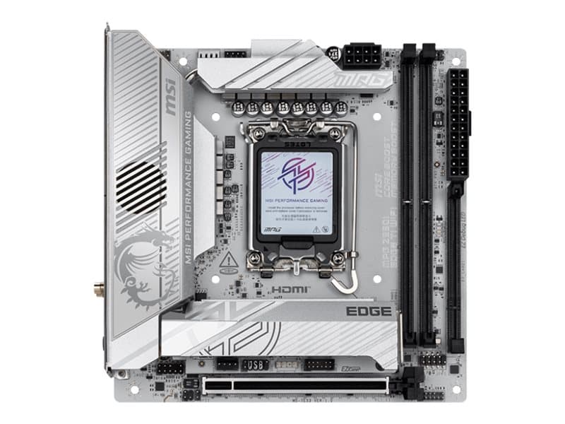 MSI MPG Z890I EDGE TI WIFI Moderkort MSI MPG Z890I EDGE TI WIFI Moderkort