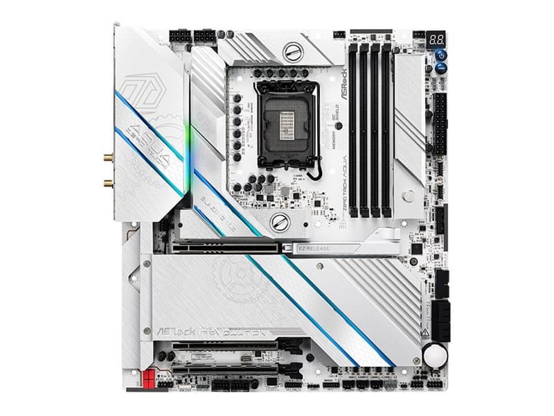 ASRock Z890 TAICHI AQUA Moderkort - Intel Z890 - Intel LGA1851 - DDR5 RAM - Extended ATX ASRock Z890 TAICHI AQUA Moderkort - Intel Z890 - Intel LGA1851 - DDR5 RAM - Extended ATX