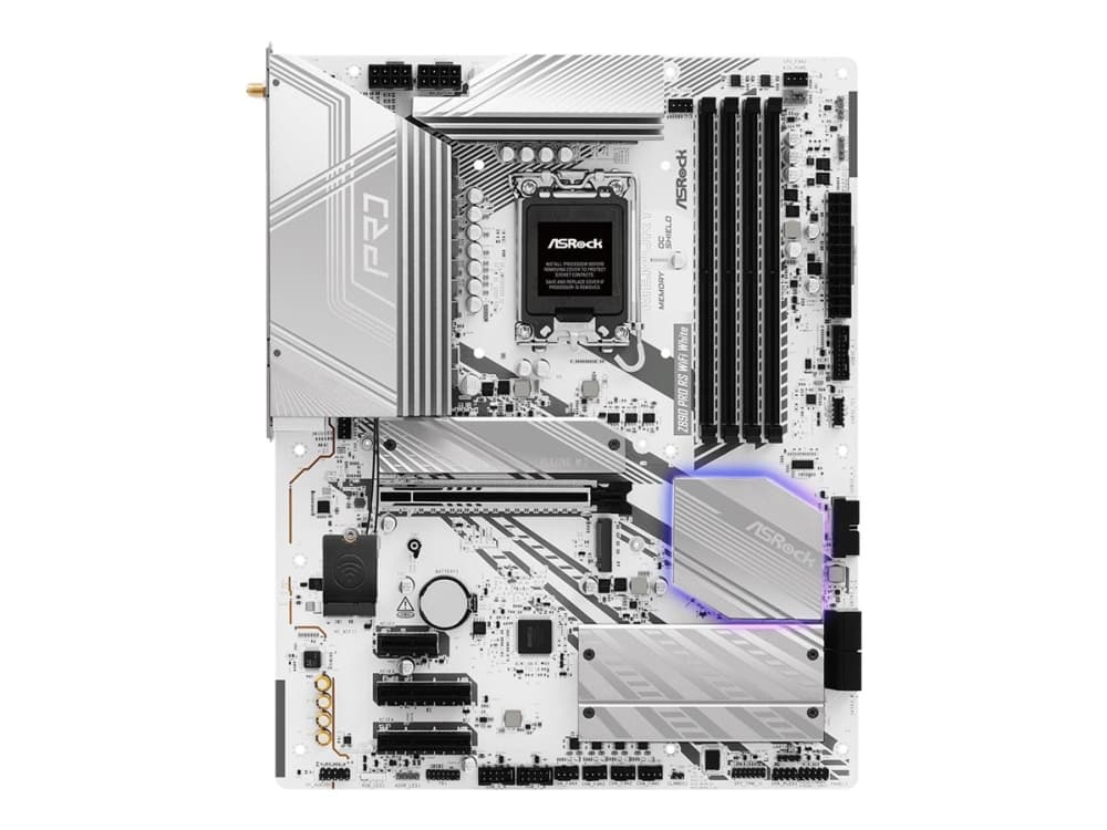 ASRock Z890 PRO RS WIFI Moderkort (vit) ASRock Z890 PRO RS WIFI Moderkort (vit)