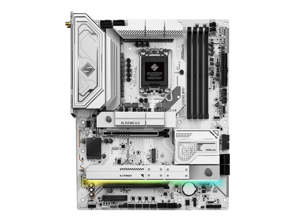 ASRock Z890 STEEL LEGEND WIFI Hovedkort ASRock Z890 STEEL LEGEND WIFI Hovedkort