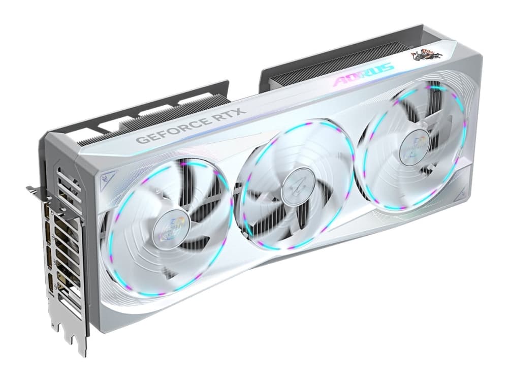 GIGABYTE GeForce RTX 5080 AORUS Master ICE - 16GB GDDR7 RAM - Grafikkort GIGABYTE GeForce RTX 5080 AORUS Master ICE - 16GB GDDR7 RAM - Grafikkort
