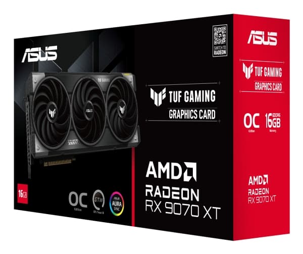 ASUS TUF Gaming AMD Radeon RX 9070 XT OC ASUS TUF Gaming AMD Radeon RX 9070 XT OC