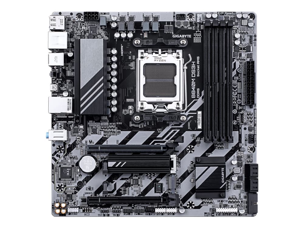 Gigabyte B840M DS3H Moderkort Gigabyte B840M DS3H Moderkort