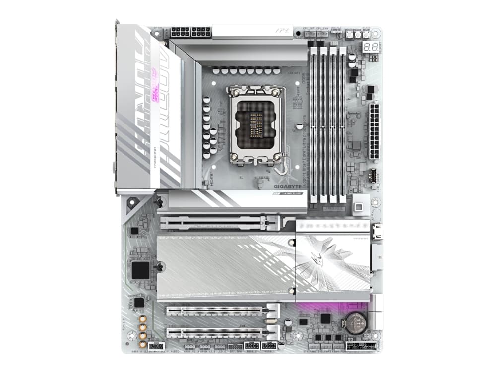 Gigabyte B860 AORUS ELITE WF7 ICE Moderkort Gigabyte B860 AORUS ELITE WF7 ICE Moderkort