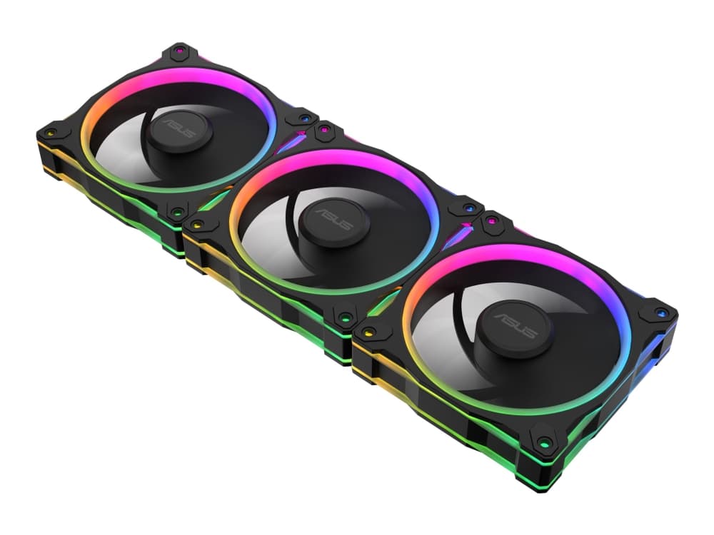 Asus Prime MR120 ARGB Fläkt 3pk (svart) Asus Prime MR120 ARGB Fläkt 3pk (svart)
