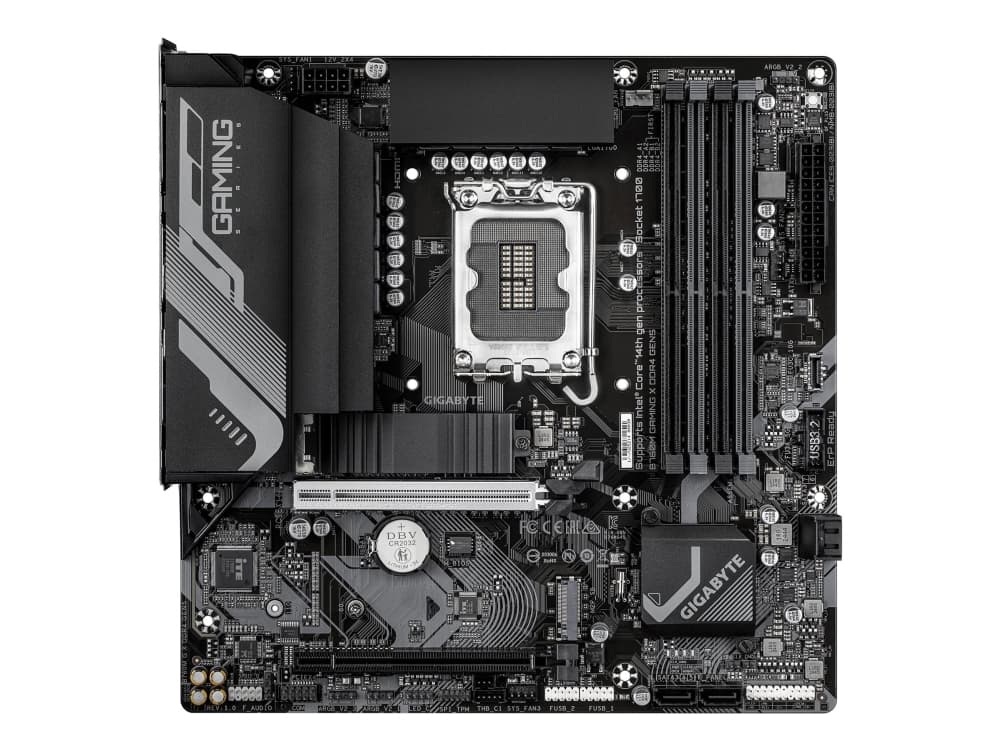 GIGABYTE B760M Gaming X DDR4 GEN5 Moderkort - Intel B760 - Intel LGA1700 - DDR4 RAM - Micro-ATX GIGABYTE B760M Gaming X DDR4 GEN5 Moderkort - Intel B760 - Intel LGA1700 - DDR4 RAM - Micro-ATX