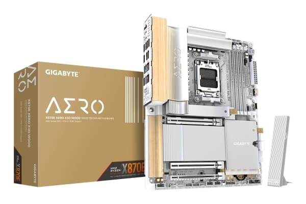 GIGABYTE X870E AERO X3D WOOD Moderkort - AMD X870E - AMD AM5 - DDR5 RAM - ATX GIGABYTE X870E AERO X3D WOOD Moderkort - AMD X870E - AMD AM5 - DDR5 RAM - ATX