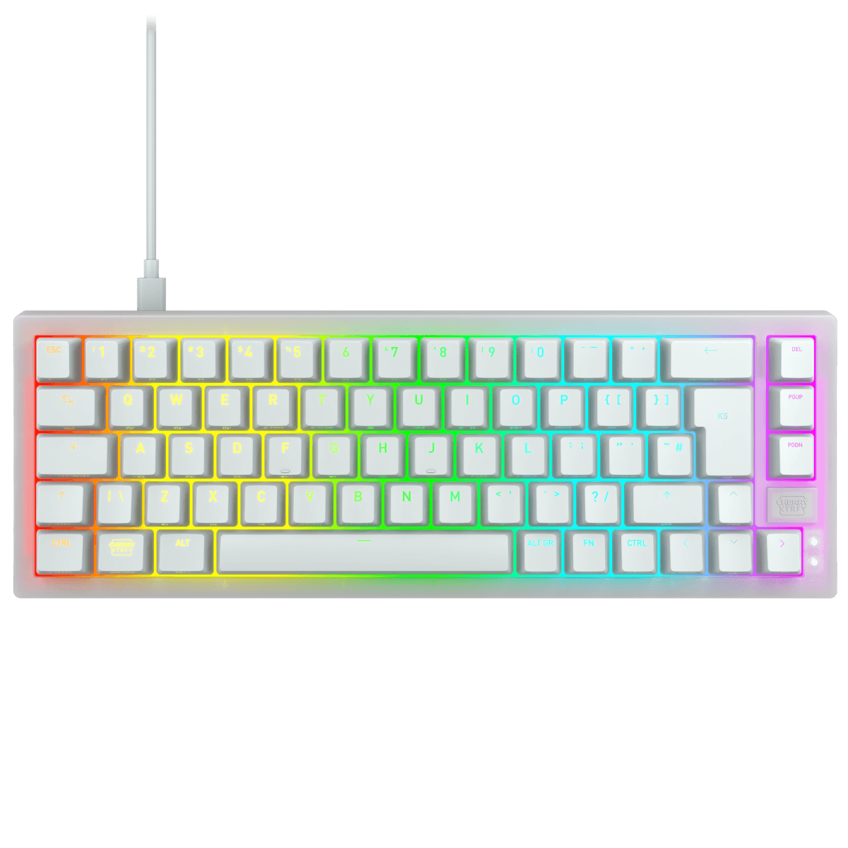 Xtrfy K5V2 Compact - Transparent White - Keyboard Xtrfy K5V2 Compact - Transparent White - Keyboard