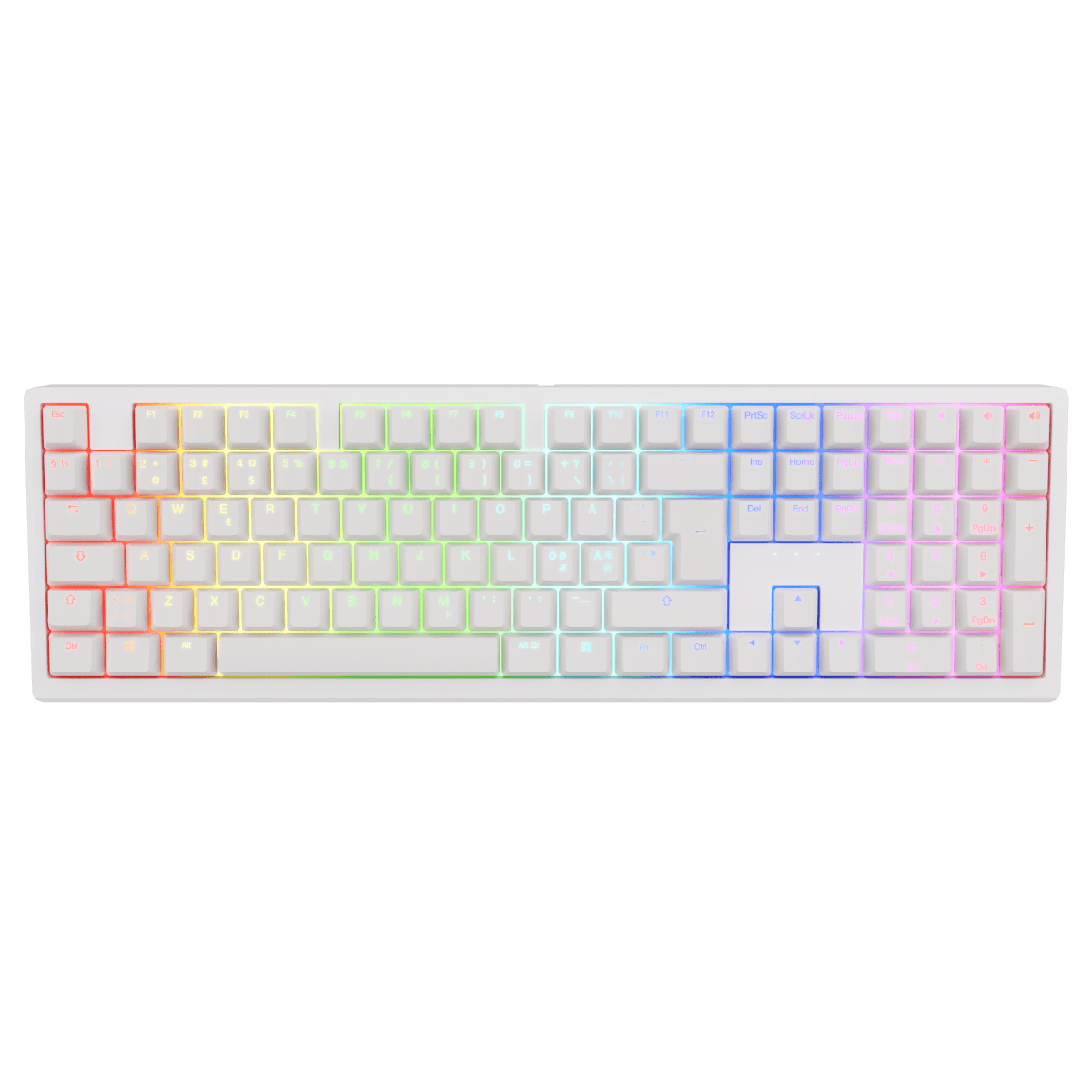 Ducky Zero 6108 White - Wireless - MX Brown Ducky Zero 6108 White - Wireless - MX Brown