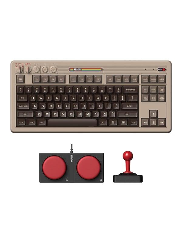 8BitDo Retro Mechanical Keyboard C64 Edition - Tangentbord - Engelska (UK) 8BitDo Retro Mechanical Keyboard C64 Edition - Tangentbord - Engelska (UK)
